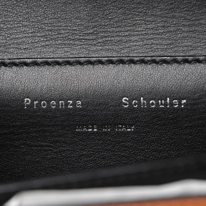 Proenza Schouler Nubuck Hava Chain Mini Crossbody Mahogany 6 of 7