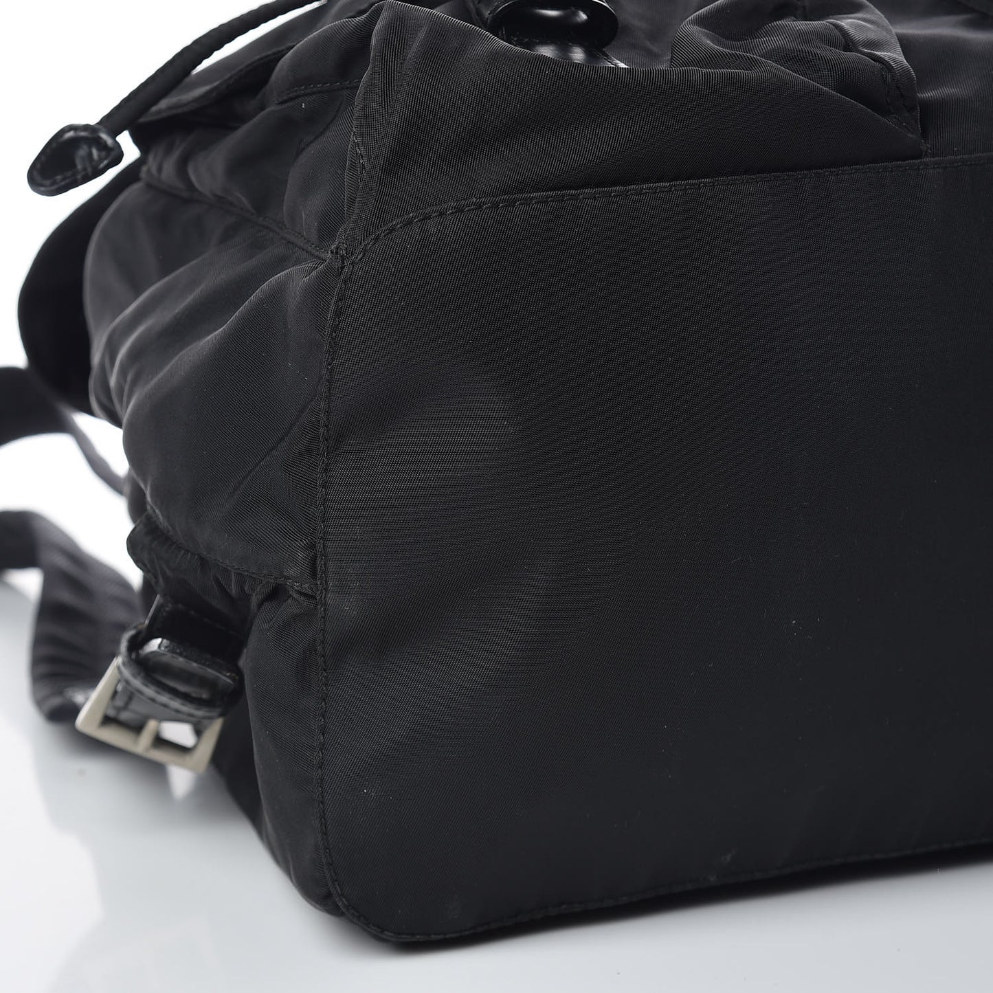 Nylon Vela Medium Backpack Black