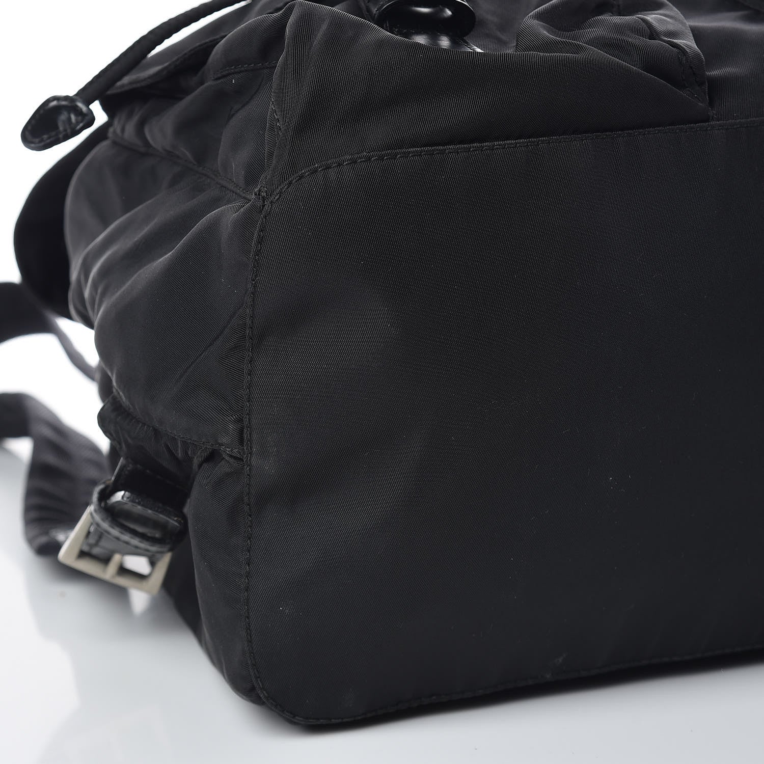 Prada Nylon Vela Medium Backpack Black 8 of 9