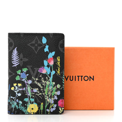 Louis Vuitton Monogram Eclipse Flower Print Pocket Organizer NM 11 of 11