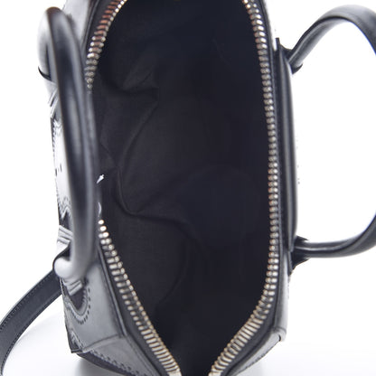 Givenchy Calfskin Suede Brogue Small Antigona Black 6 of 8