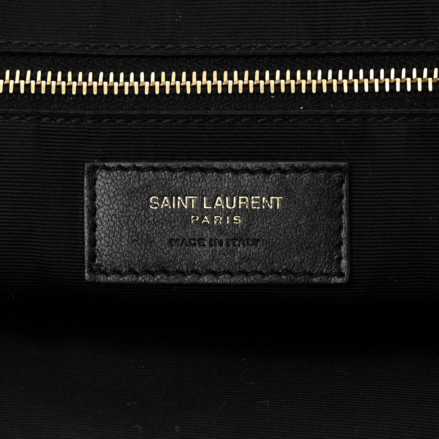 Saint Laurent Lambskin Quilted Maxi Icare Shopping Tote Black 7 of 12