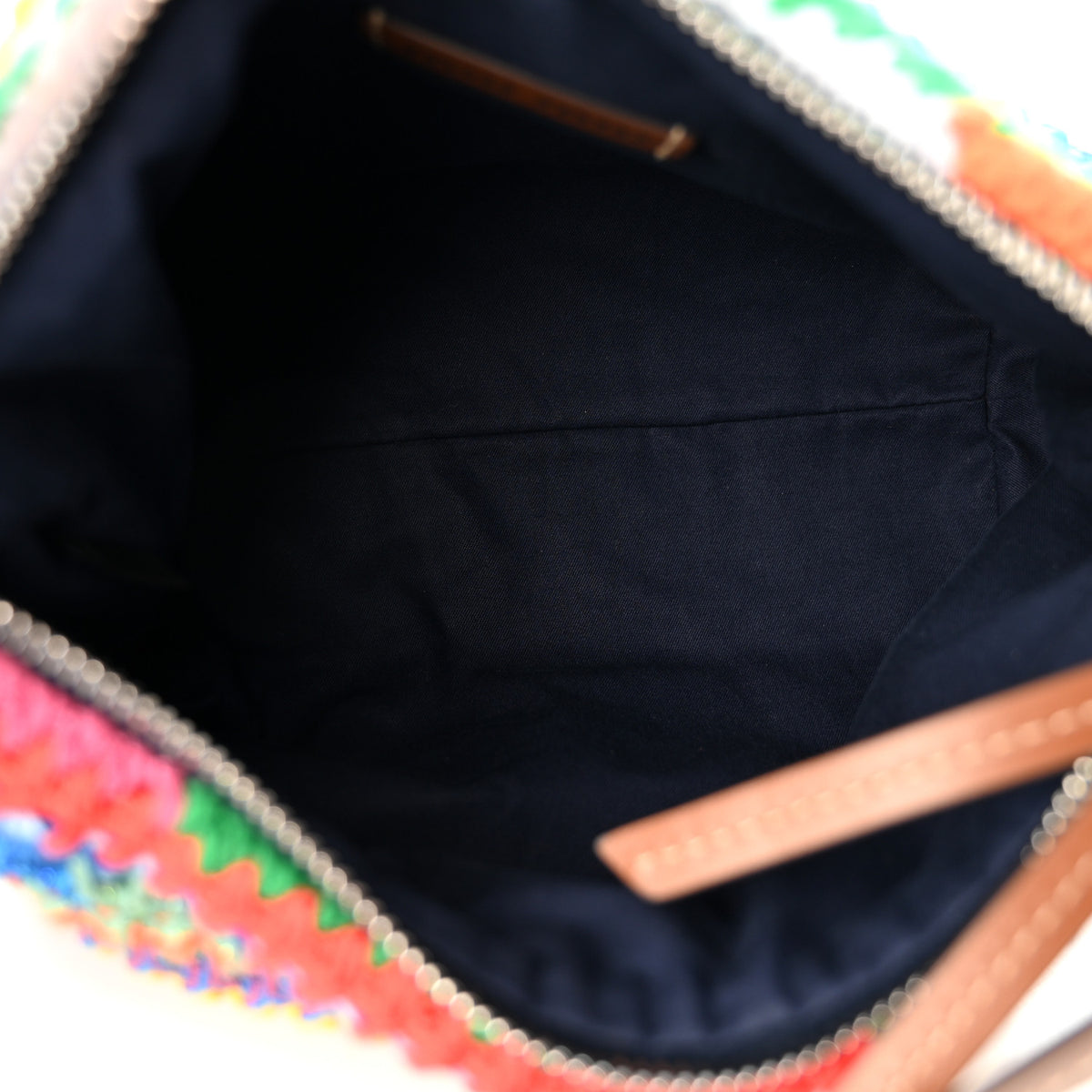Miu Miu Fabric Crochet Pouch Multicolor 5 of 9