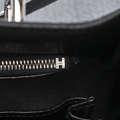 Hermes Taurillon Clemence Jypsiere 34 Black 25 of 34