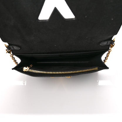 Louis Vuitton Epi Twist Belt Chain Wallet Black 5 of 9