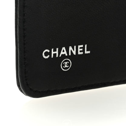 Chanel Patent Calfskin Lucky Symbols Agenda Cover Black 6 of 6