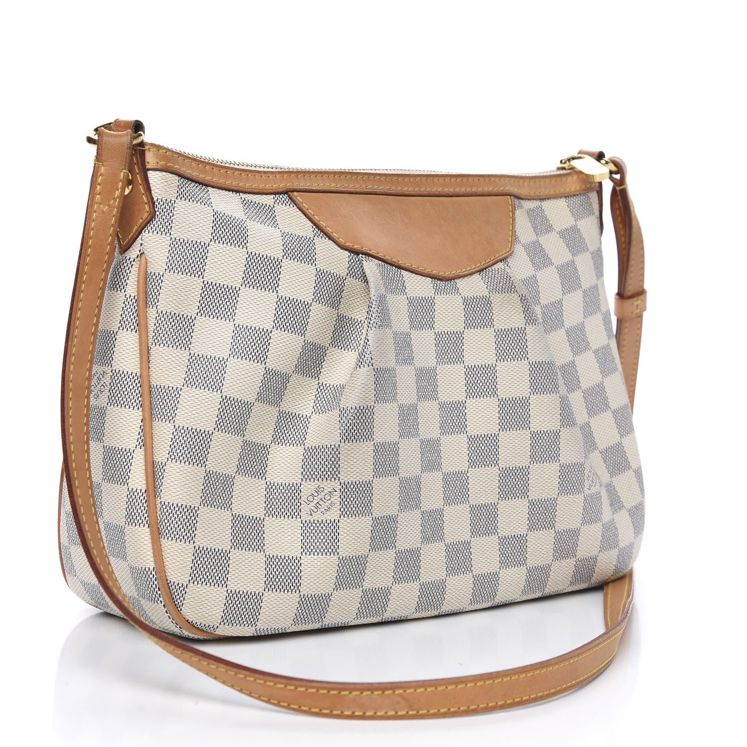 Louis Vuitton Damier Azur Siracusa PM 3 of 17