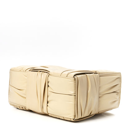 Bottega Veneta Foulard Intrecciato Pleated Medium Arco Tote Porridge 10 of 12