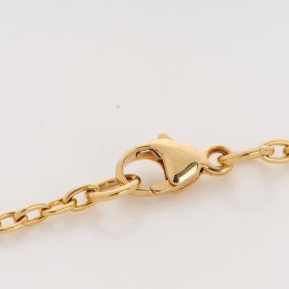 Tiffany 18K Yellow Gold Heart Lock Pendant Necklace 3 of 4