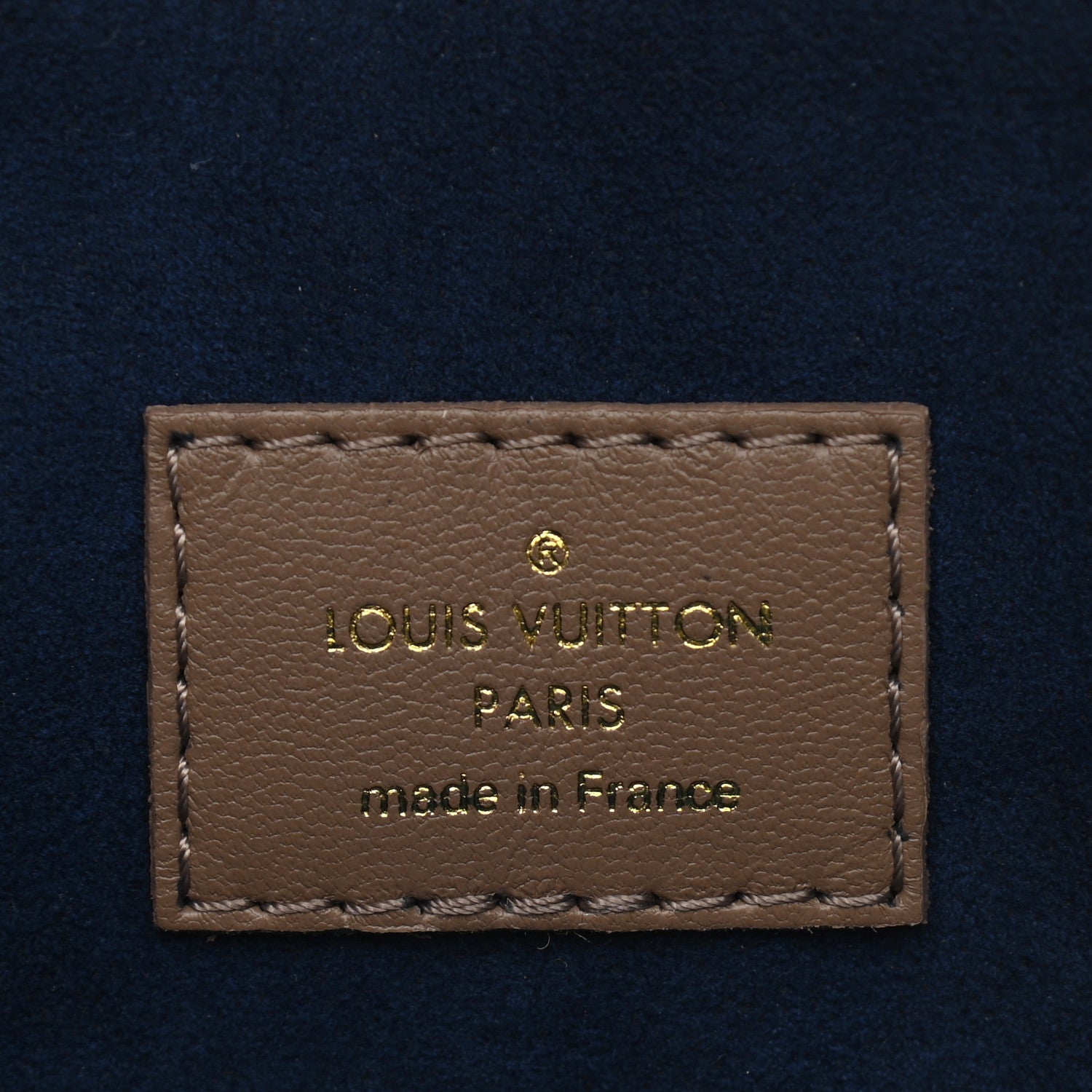 Louis Vuitton Lambskin Embossed Monogram Coussin PM Taupe 7 of 10