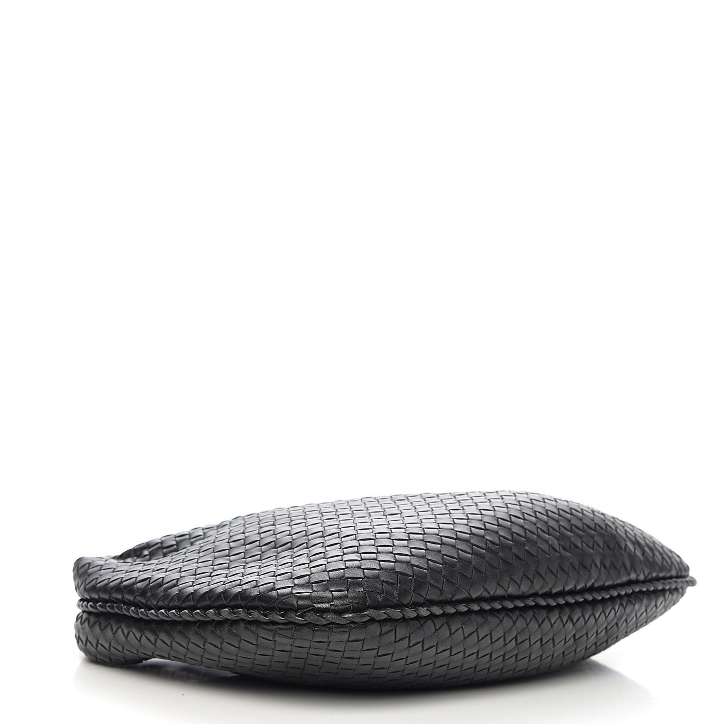 Nappa Intrecciato Large Veneta Hobo Black