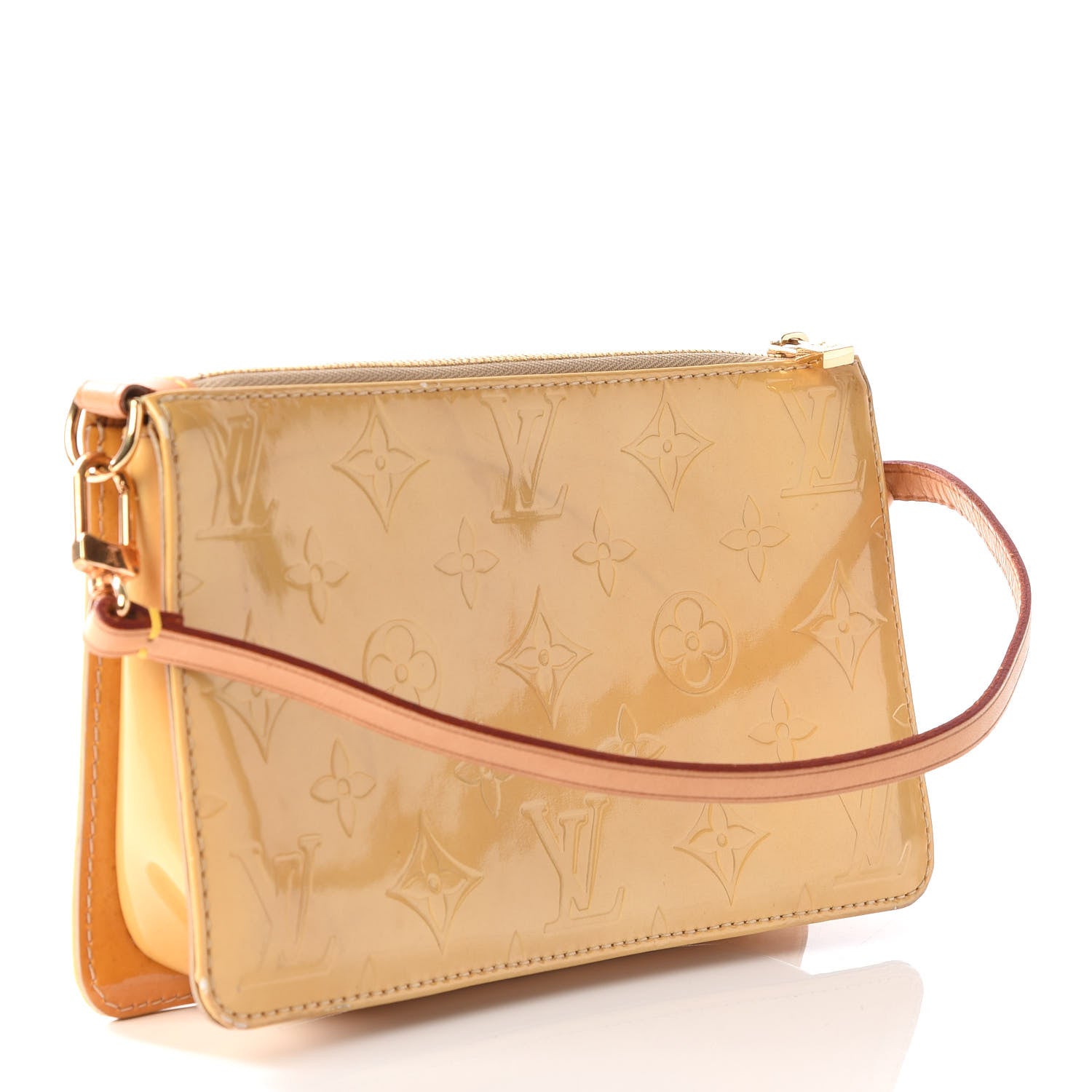 Louis Vuitton Vernis Lexington Pochette Beige 2 of 13