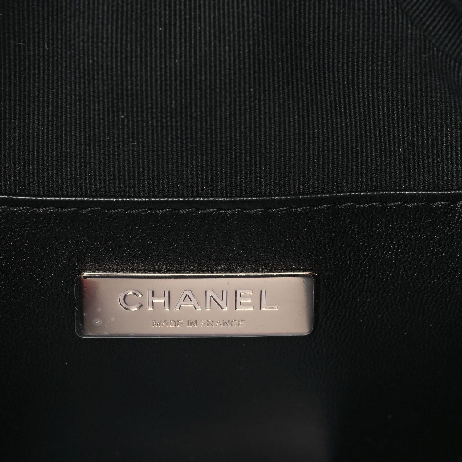 Chanel Lambskin Quilted Walk of Fame Star Bag Black 6 of 9