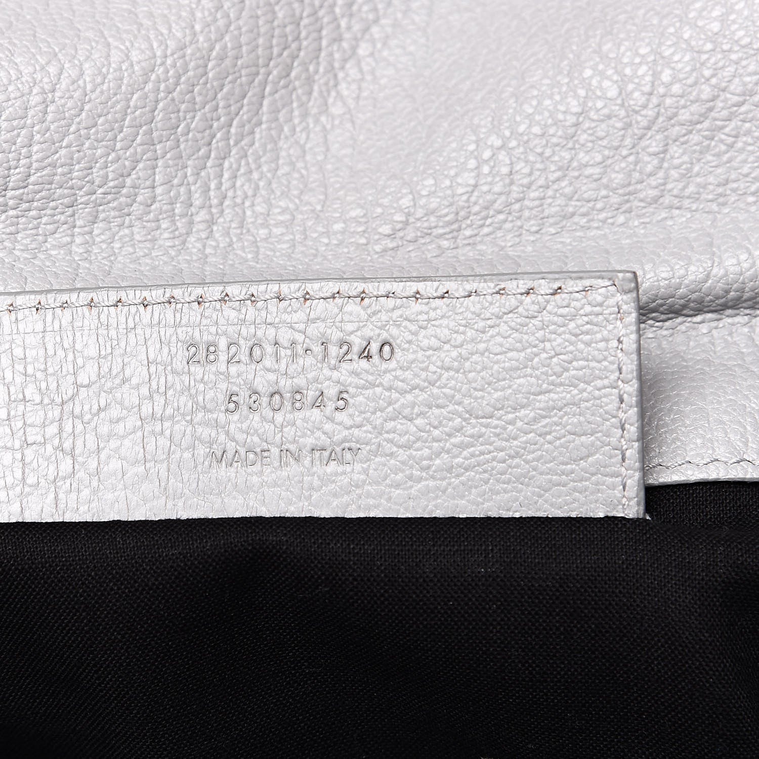 Balenciaga Agneau Giant 12 Gold Hardware Envelope Clutch Gris Ciment 7 of 11