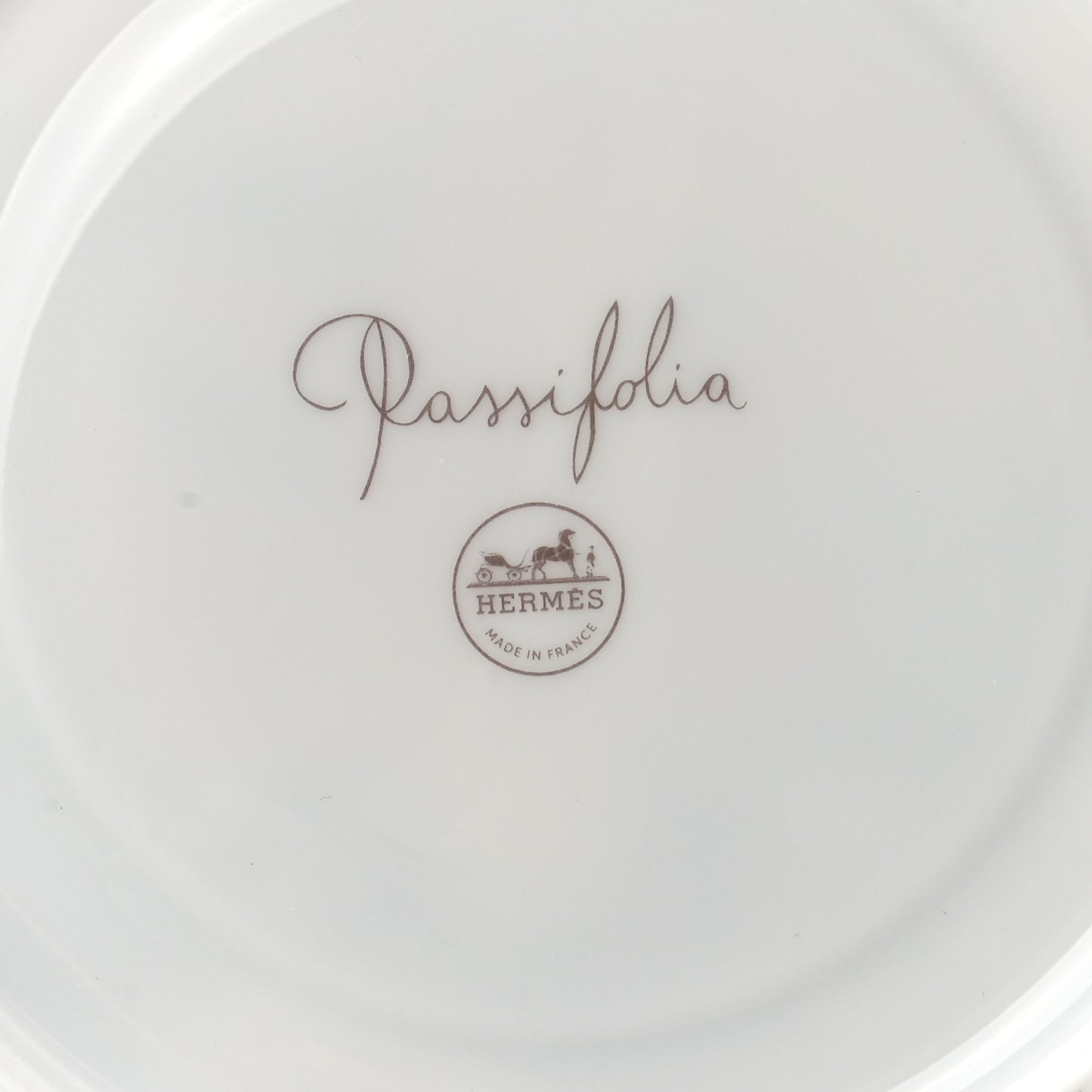 Porcelain Passifolia Tea Cup And Saucer Set Of 2