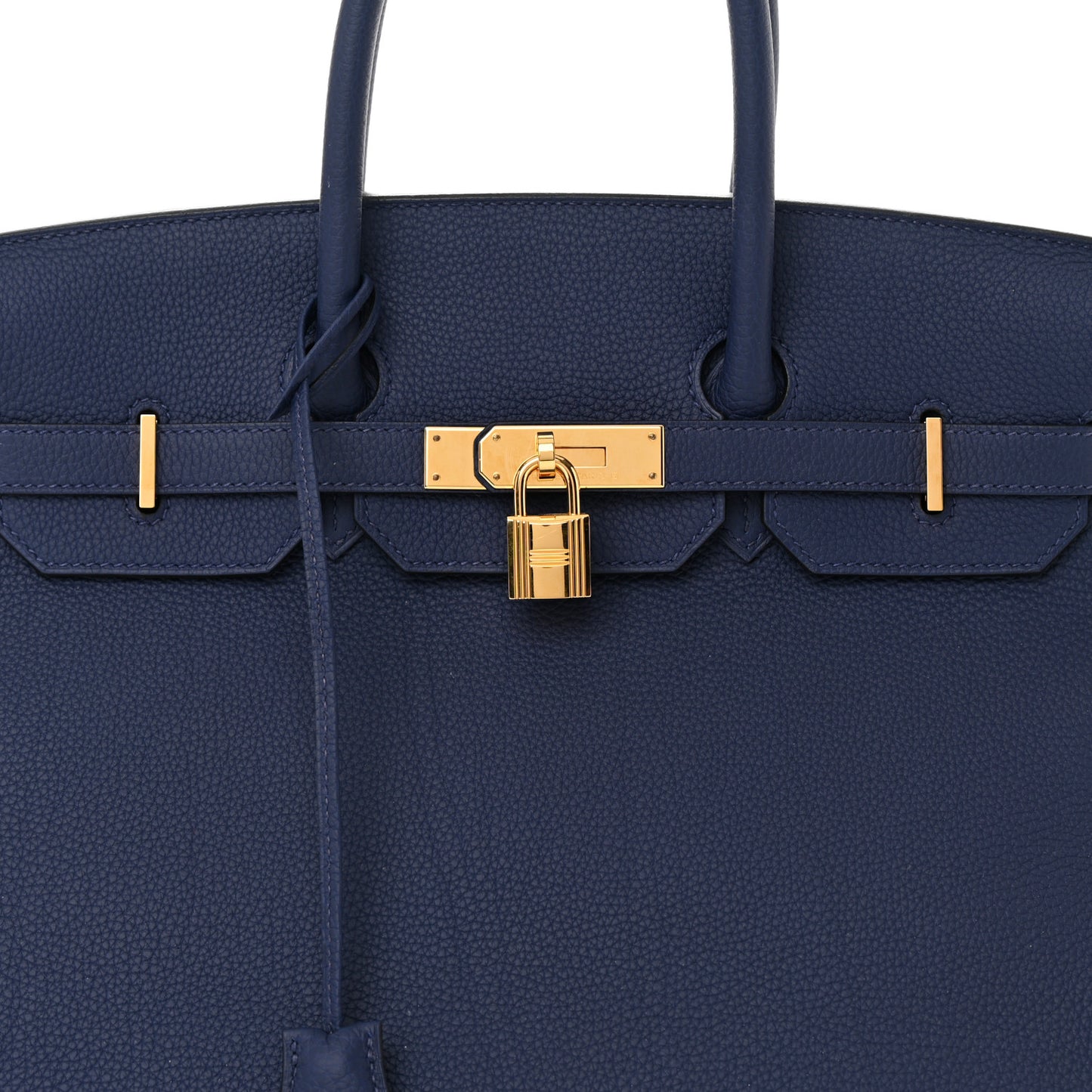 Togo Birkin 35 Bleu Saphir