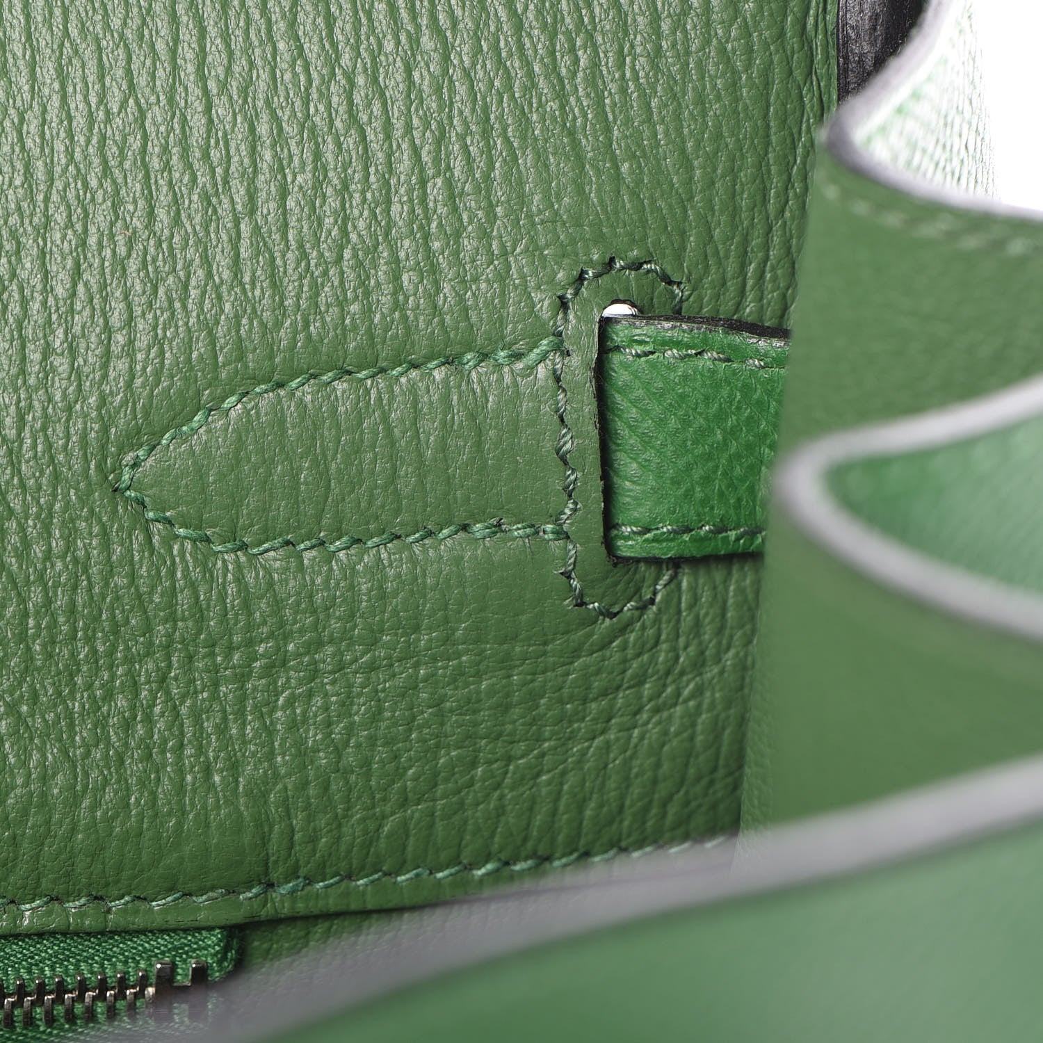 Hermes Epsom Birkin 35 Vert Bengale 13 of 35