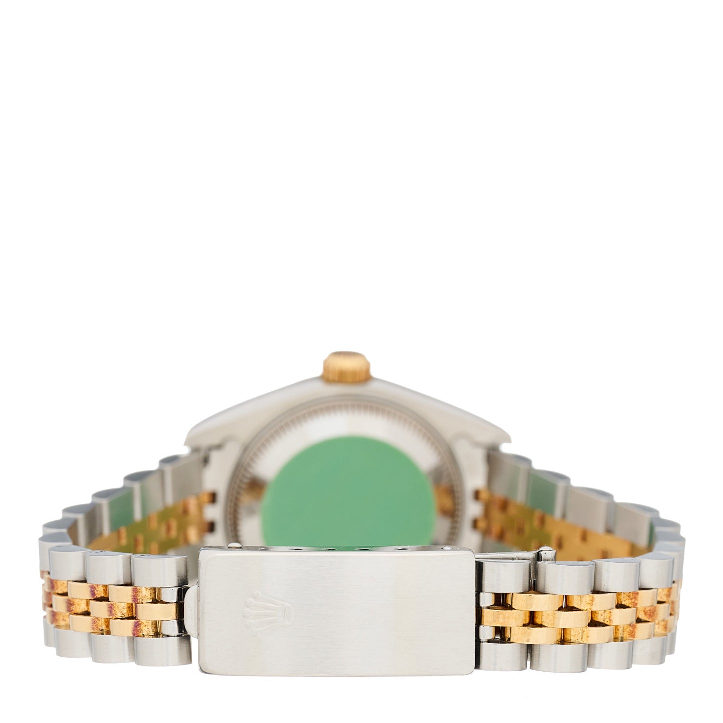 Stainless Steel 18K Yellow Gold Diamond 26mm Oyster Perpetual Datejust Watch Champagne 69173