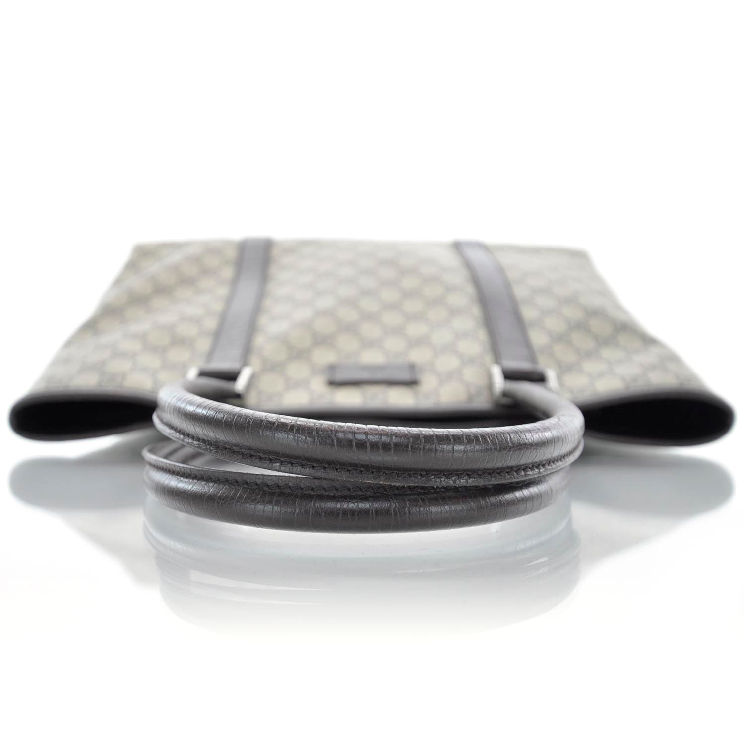 Gucci GG Plus Monogram Medium Joy Tote Dark Brown 5 of 10