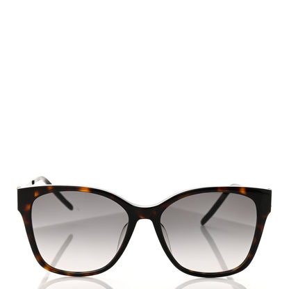 Saint Laurent Square Acetate Metal SLM48S Sunglasses Tortoise 2 of 7