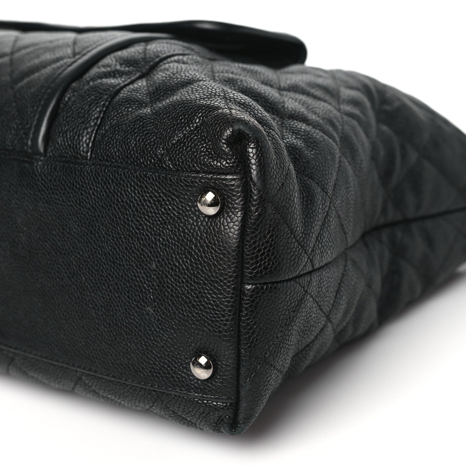 Chanel Caviar Quilted French Riviera Hobo Black 10 of 12