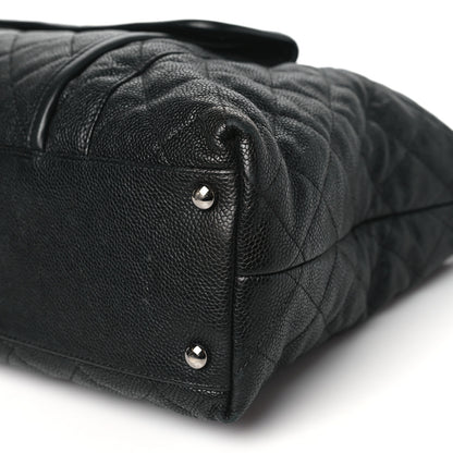 Chanel Caviar Quilted French Riviera Hobo Black 10 of 12