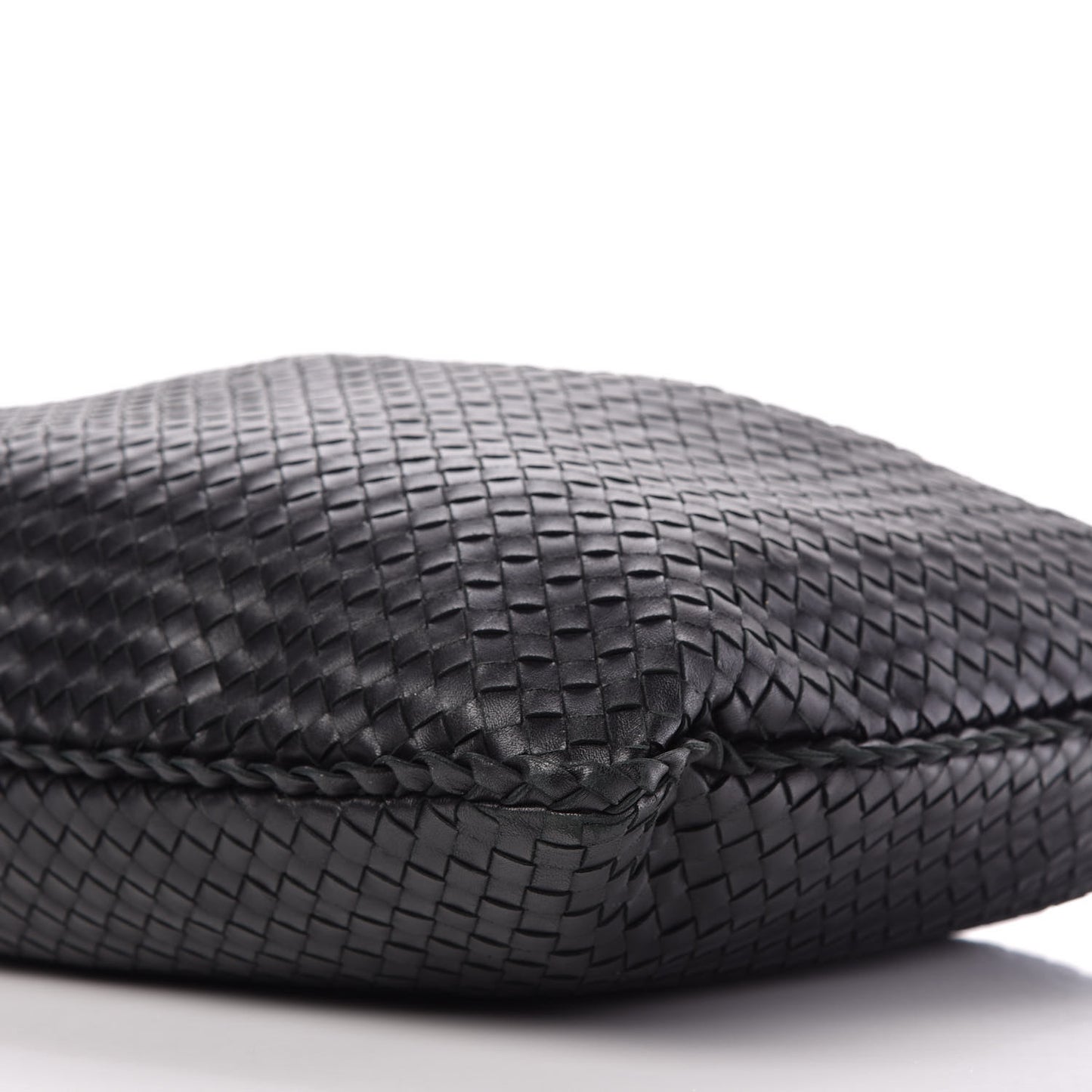 Nappa Intrecciato Maxi Veneta Hobo Black