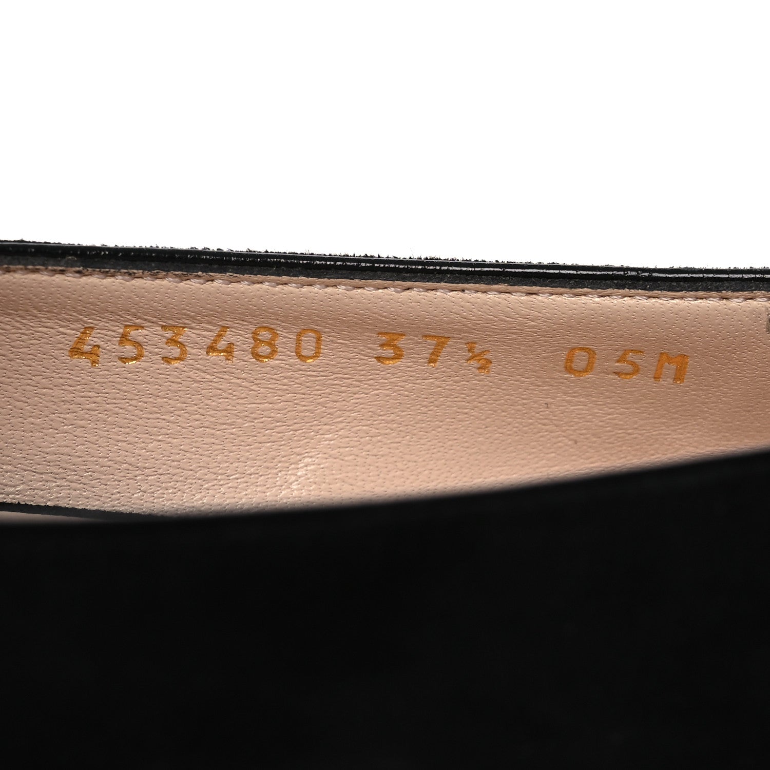 Gucci Kid Scamosciato GG Marmont Fringe 25mm Loafer Pumps 37.5 Black 10 of 13