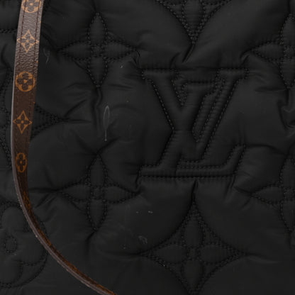 Louis Vuitton Econyl Monogram Pillow Giant Onthego MM Black 12 of 14