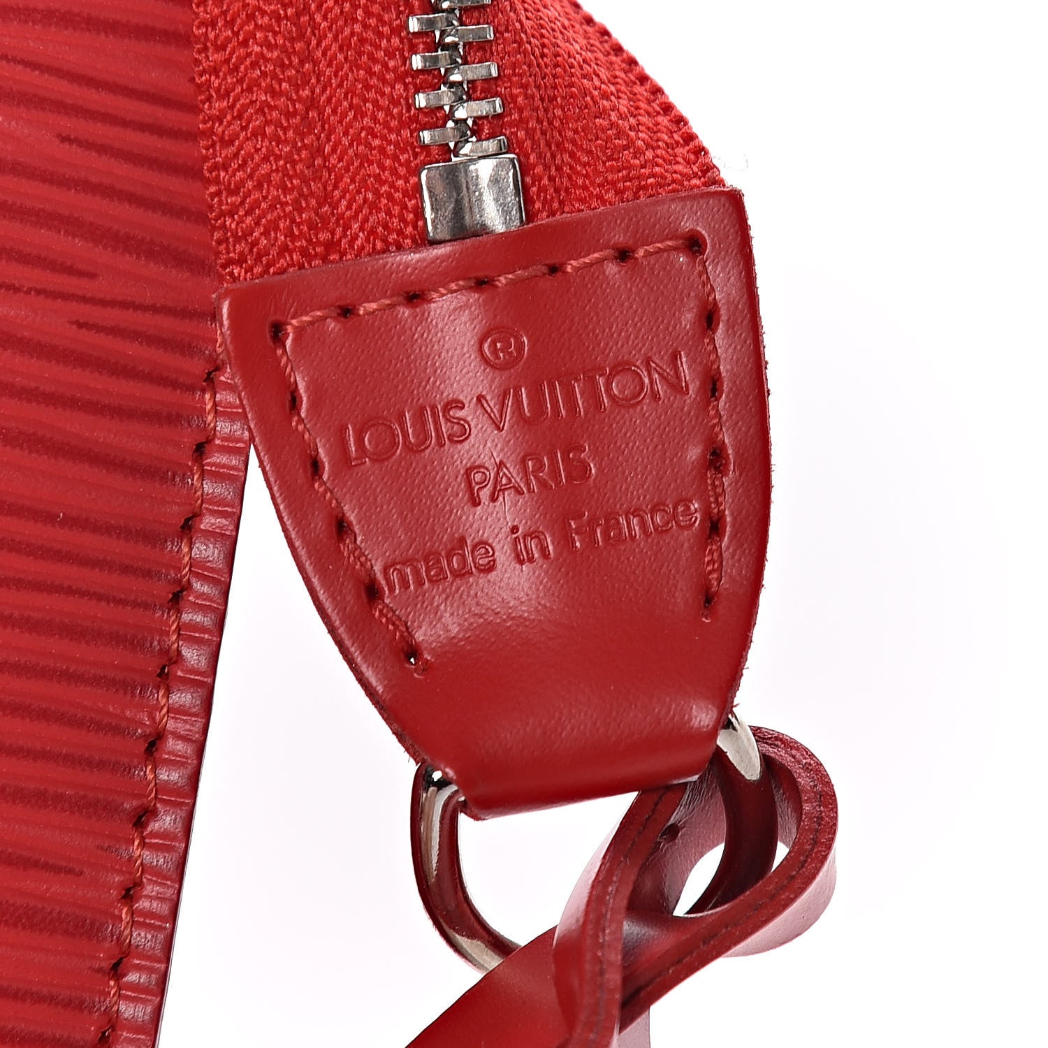 Louis Vuitton Epi Pochette Accessories 24 Rouge 7 of 11