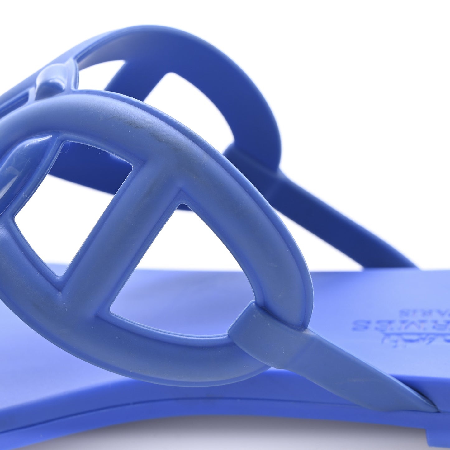 Rubber Womens Egerie Sandals 36 Bleu Outremer