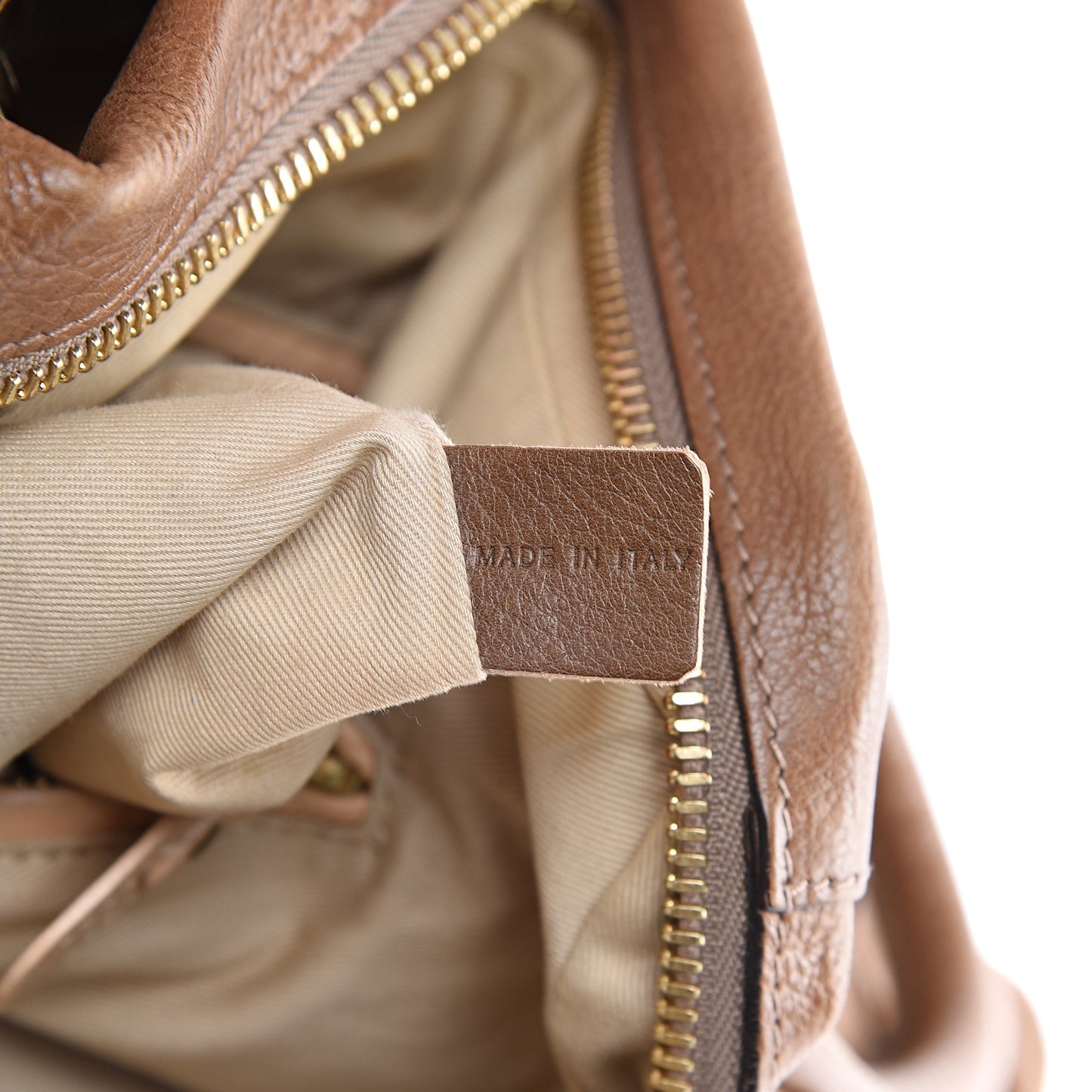 Calfskin Large Paraty Muscade