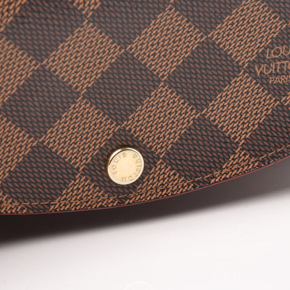 Louis Vuitton Damier Ebene Caissa Wallet Cherry 8 of 8