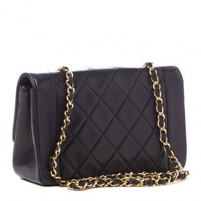 Chanel Lambskin Quilted Small Single Flap Black 3 of 10