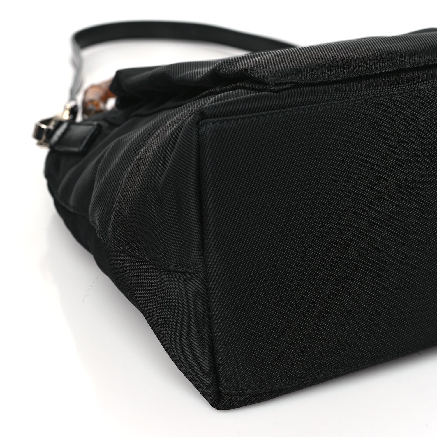 Gucci Nylon Bamboo Top Handle Tote Black 9 of 12