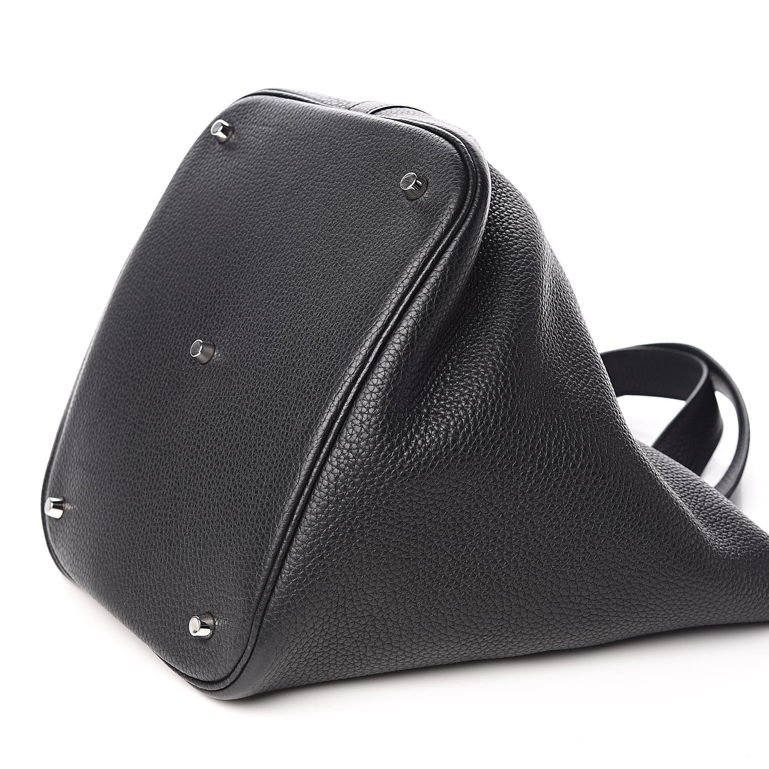 Hermes Taurillon Clemence Picotin Lock 26 GM Black 8 of 11