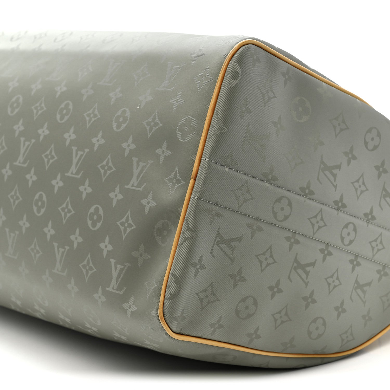 Louis Vuitton Monogram Titanium Keepall Bandouliere 50 9 of 9