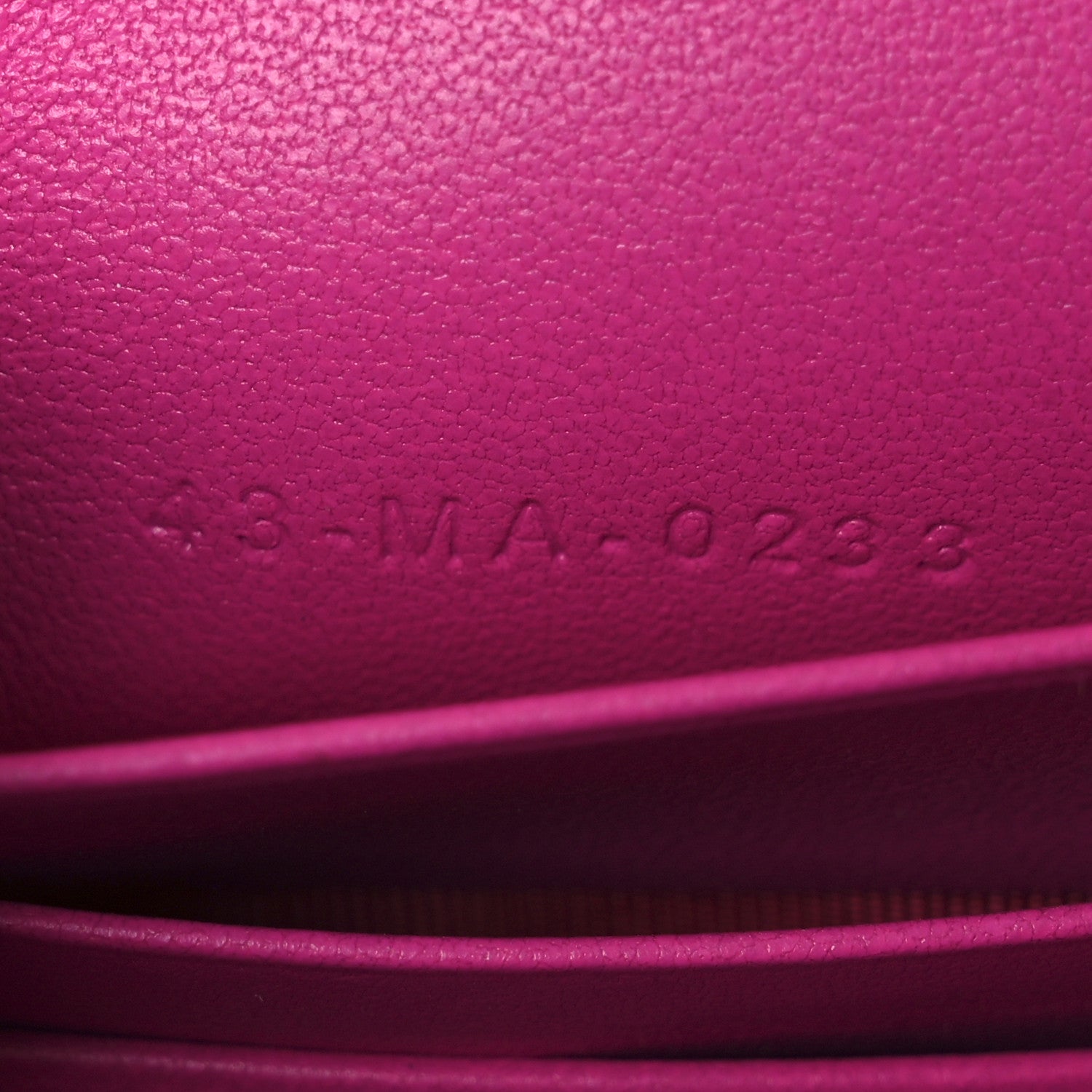 Christian Dior Lambskin Cannage Mini My Dior Top Handle Clutch Dark Pink 7 of 12
