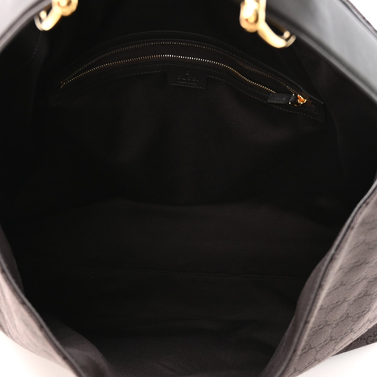 GG Supreme Monogram Large Beatrix Tote Dark Brown