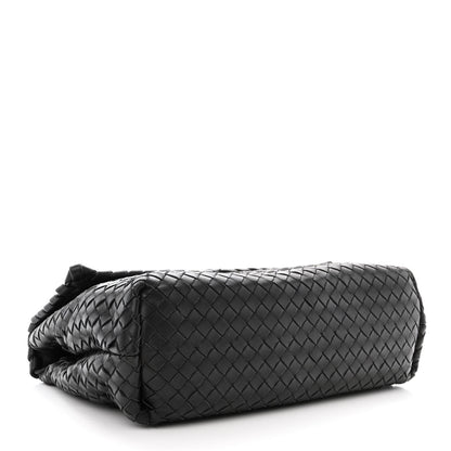 Bottega Veneta Nappa Intrecciato Medium Olimpia Bag Black 4 of 10