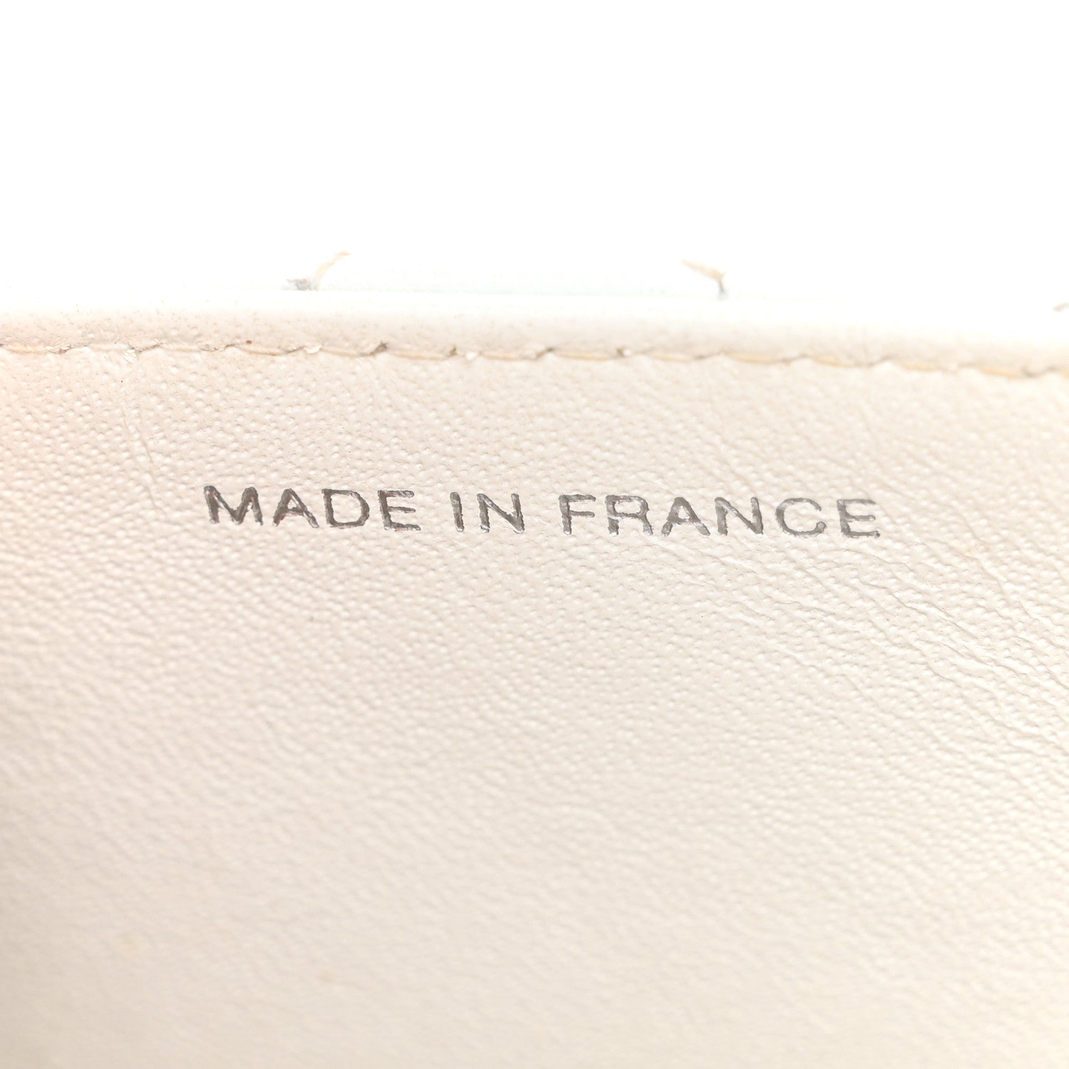 Chanel Caviar Quilted Mini Square Flap White 7 of 13