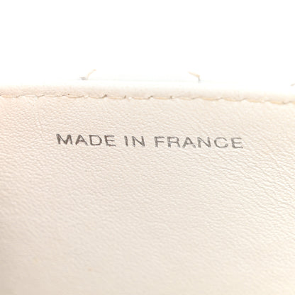 Chanel Caviar Quilted Mini Square Flap White 7 of 13