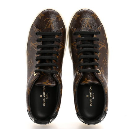 Louis Vuitton Patent Monogram Frontrow Sneakers 37.5 2 of 9