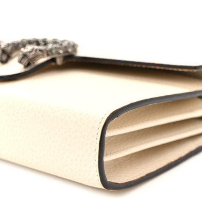 Gucci Dollar Calfskin Mini Dionysus Chain Wallet Mystic White 10 of 10