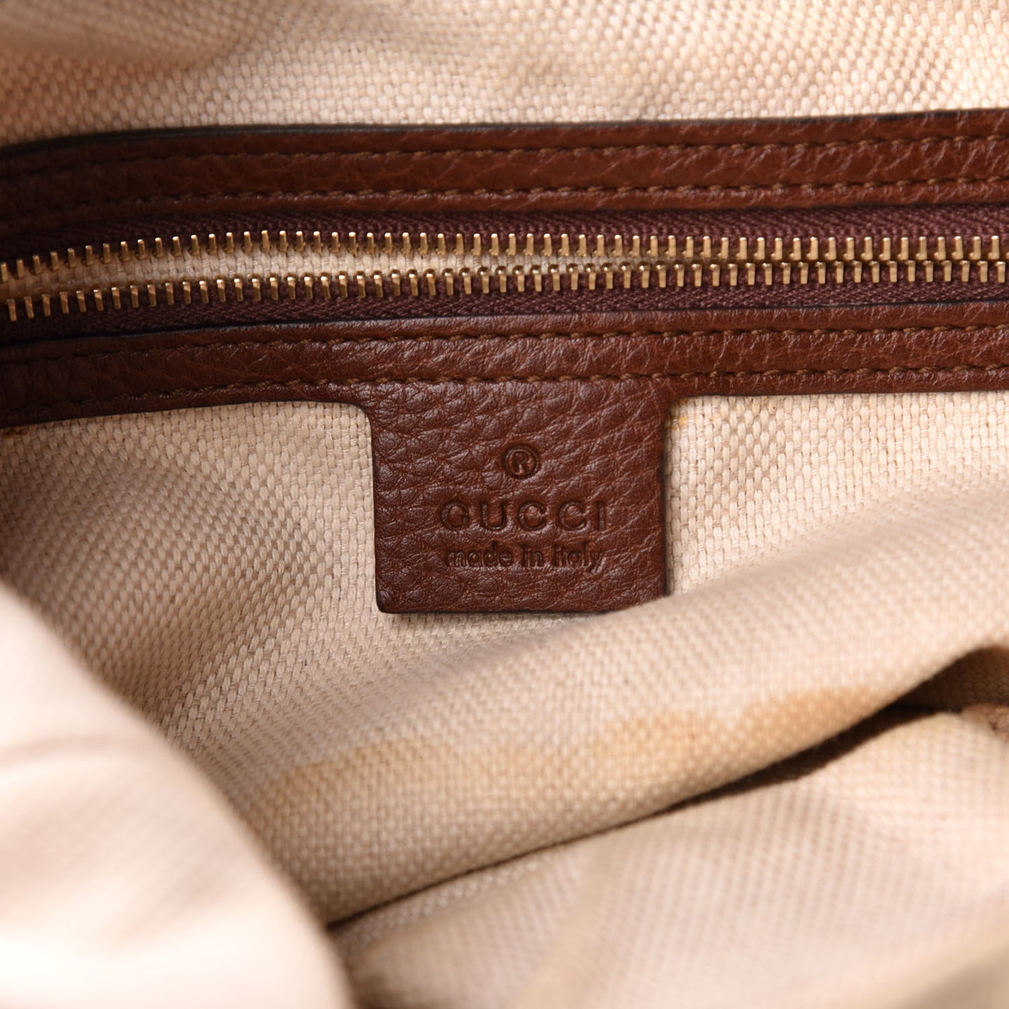 Monogram Medium New Jackie Shoulder Bag Brown