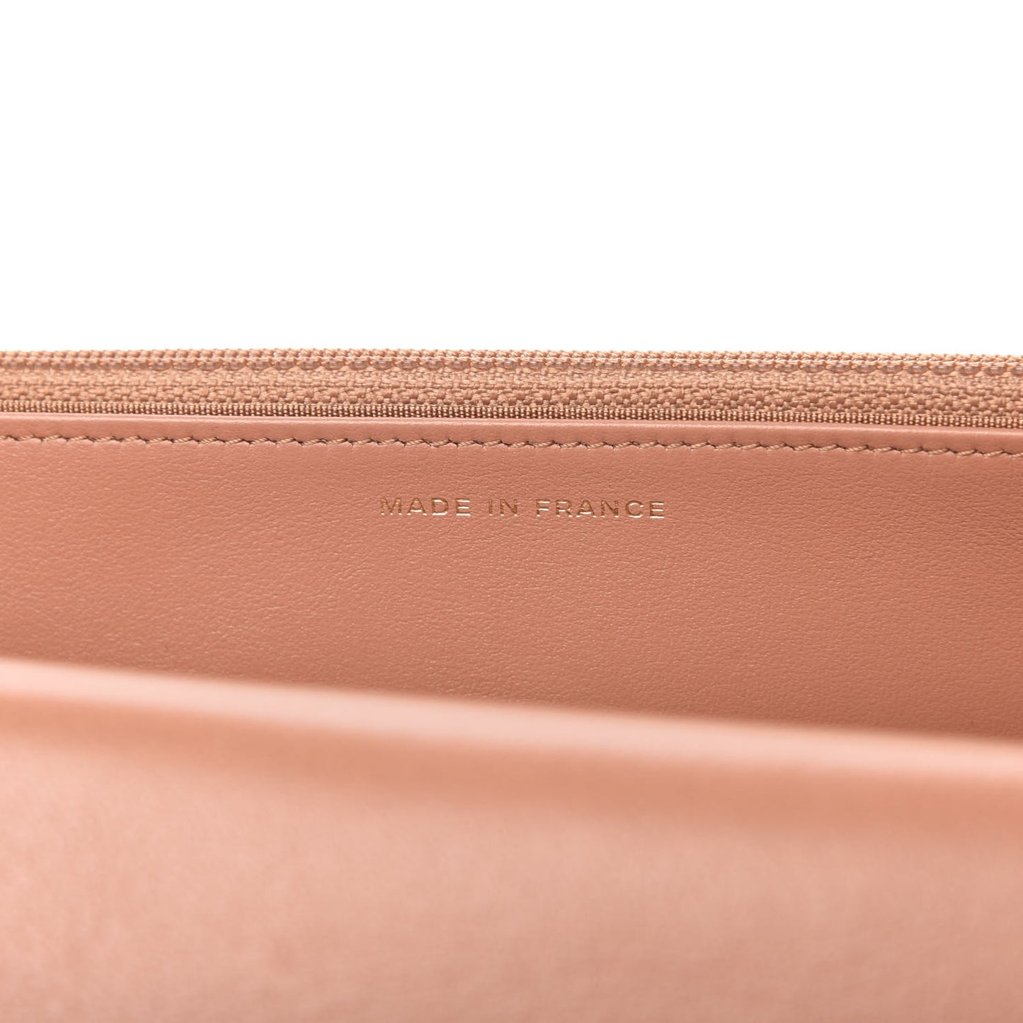 Lambskin Quilted Chanel 19 Wallet On Chain WOC Brown