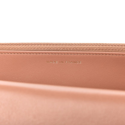 Chanel Lambskin Quilted Chanel 19 Wallet On Chain WOC Brown 9 of 12