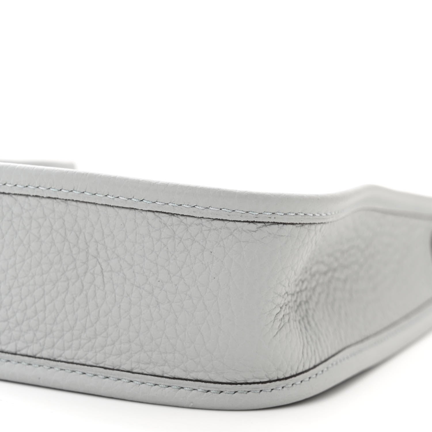 Hermes Taurillon Clemence Evelyne TPM Bleu Glacier 10 of 11