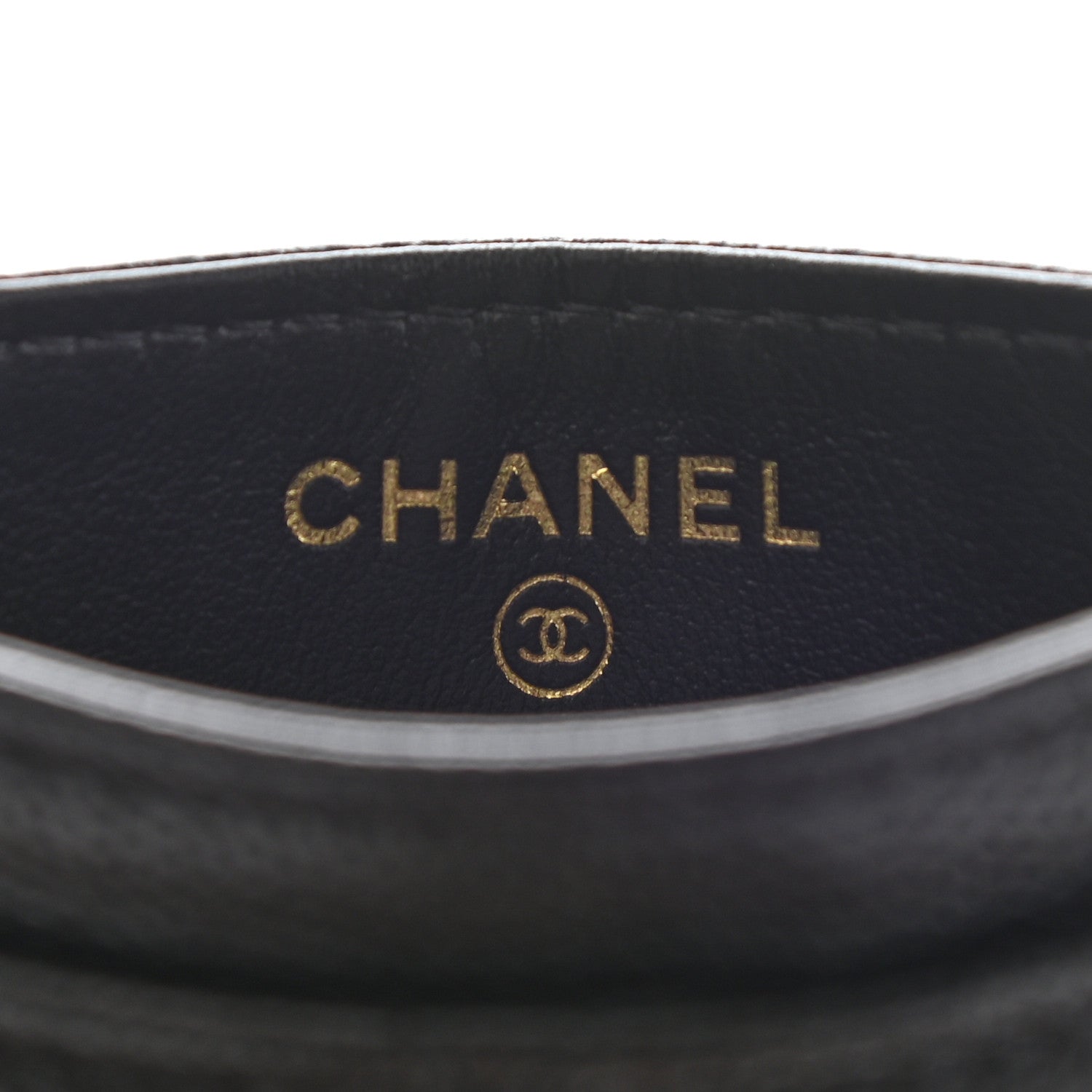 Chanel Caviar Quilted French New Wave Card Holder Black 6 of 8