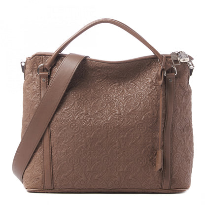 Louis Vuitton Monogram Lambskin Antheia IXIA MM Olive 1 of 7